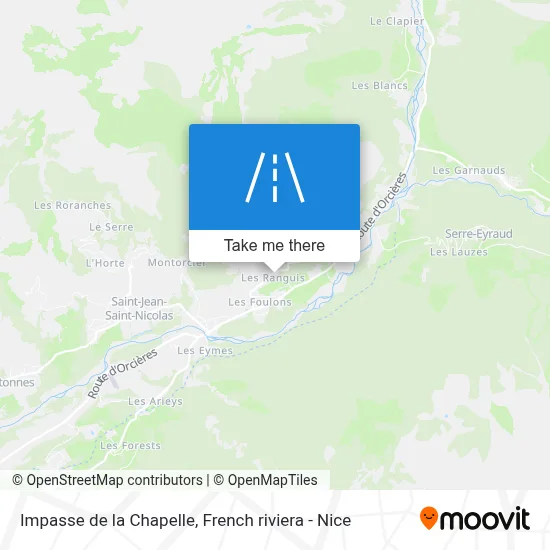 Impasse De La Chapelle map