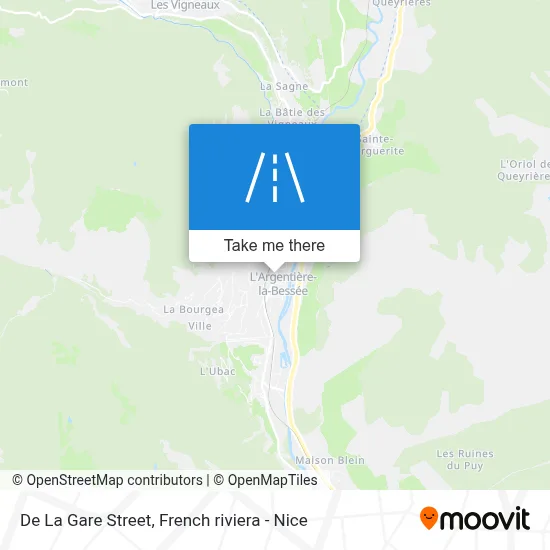Rue De La Gare map