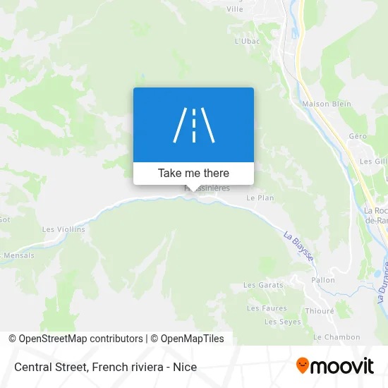 Rue Centrale map