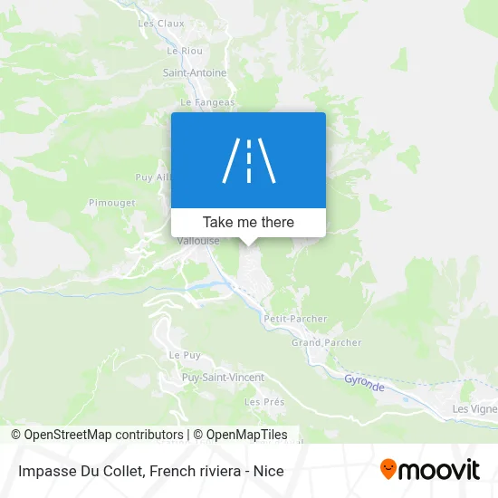 Impasse Du Collet map