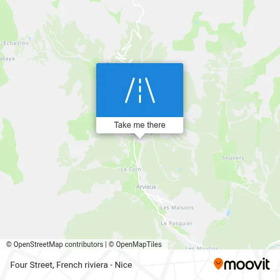 Mapa Rue Du Four