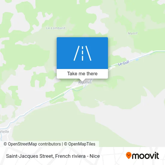 Mapa Rue Saint-Jacques