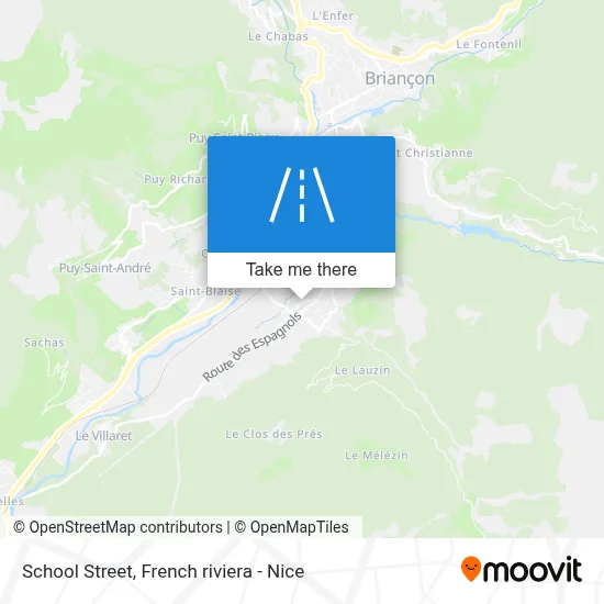 Rue De L'École map