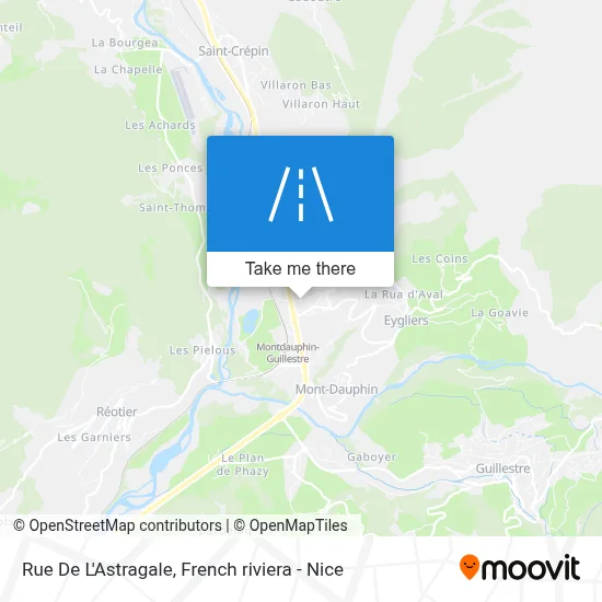 Rue De L'Astragale map