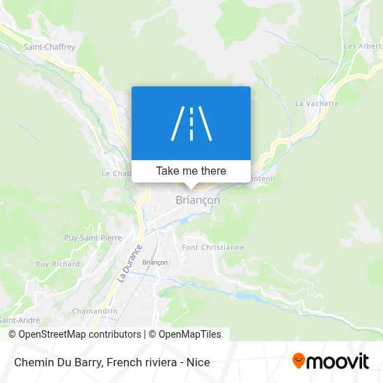 Chemin Du Barry map