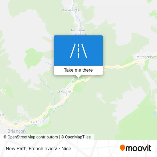 Chemin Neuf map