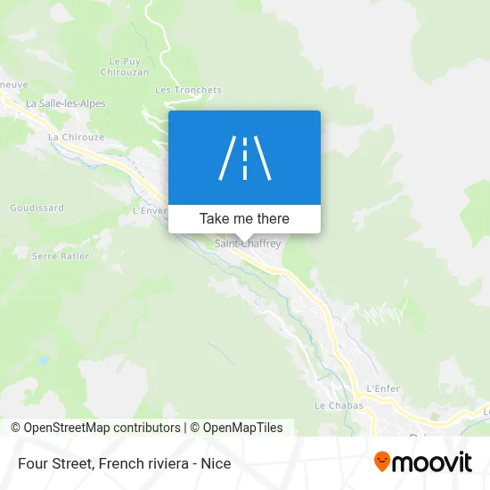 Mapa Rue Du Four