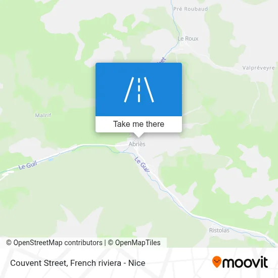 Rue Du Couvent map