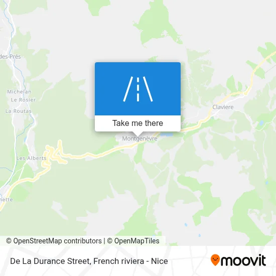 Rue De La Durance map