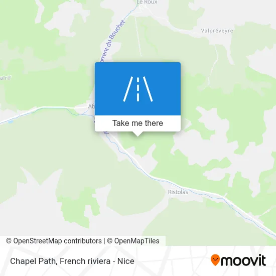 Chemin De La Chapelle map