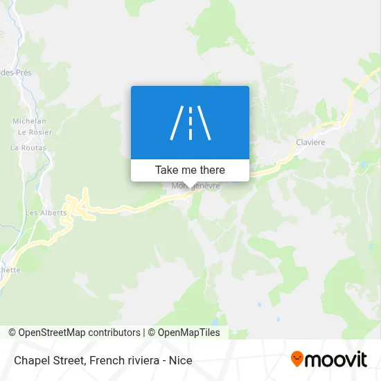 Mapa Rue De La Chapelle