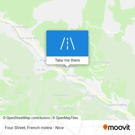 Rue Du Four map