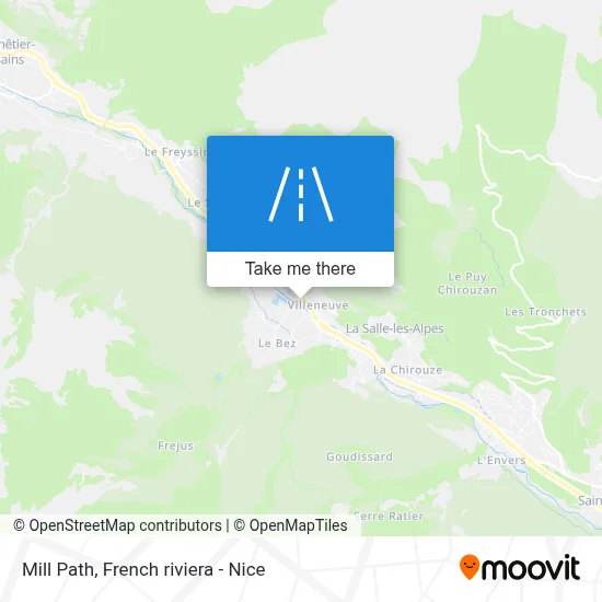 Chemin Du Moulin map