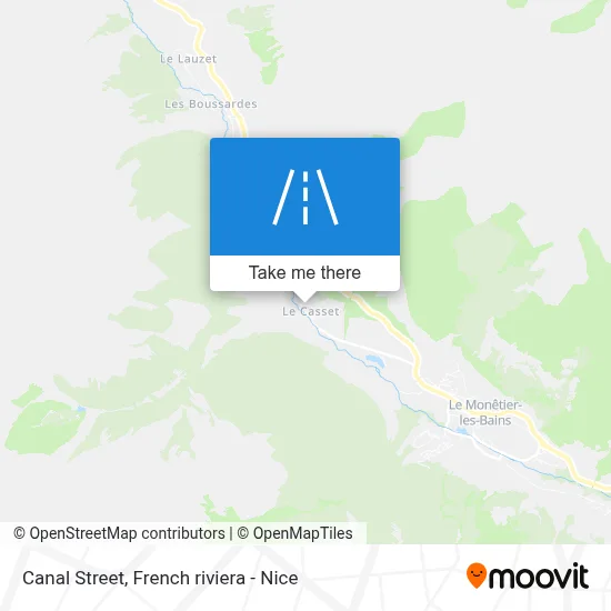 Rue Du Canal map