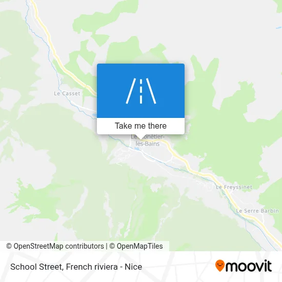 Rue De L'École map