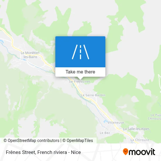 Rue Des Frênes map