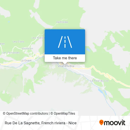 Rue De La Sagnette map