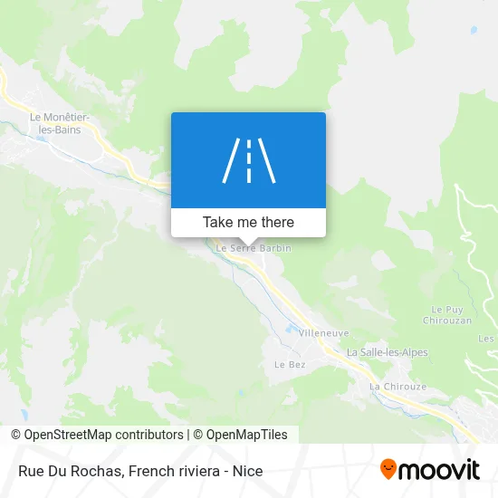Rue Du Rochas map
