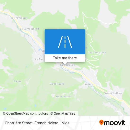 Rue Charrière map