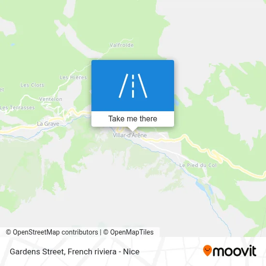 Rue Des Jardins map