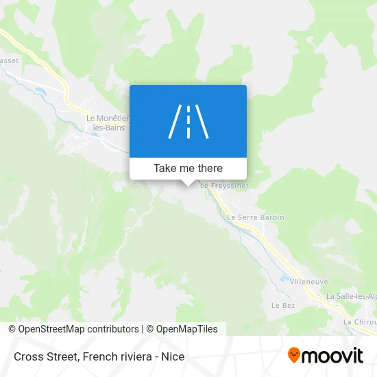 Mapa Rue De La Croix