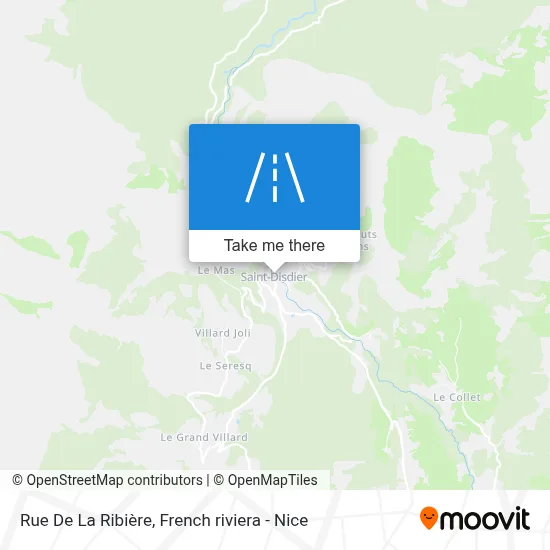 Rue De La Ribière map