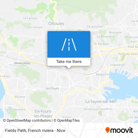 Chemin Des Champs map