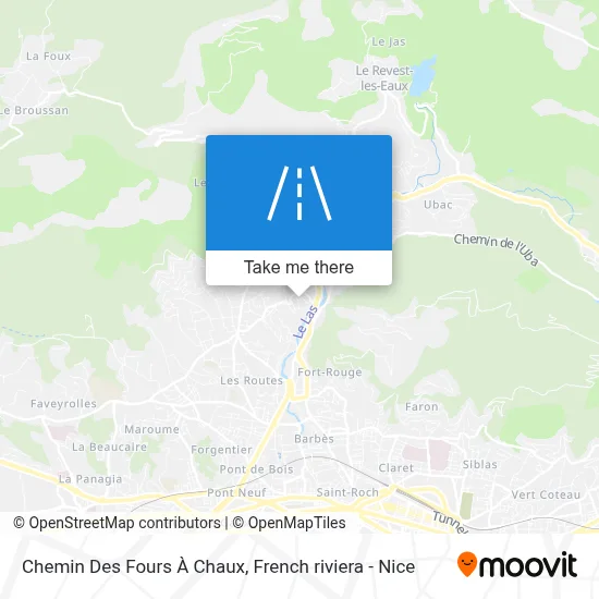 Chemin Des Fours À Chaux map