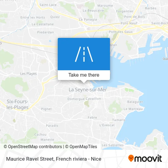 Rue Maurice Ravel map
