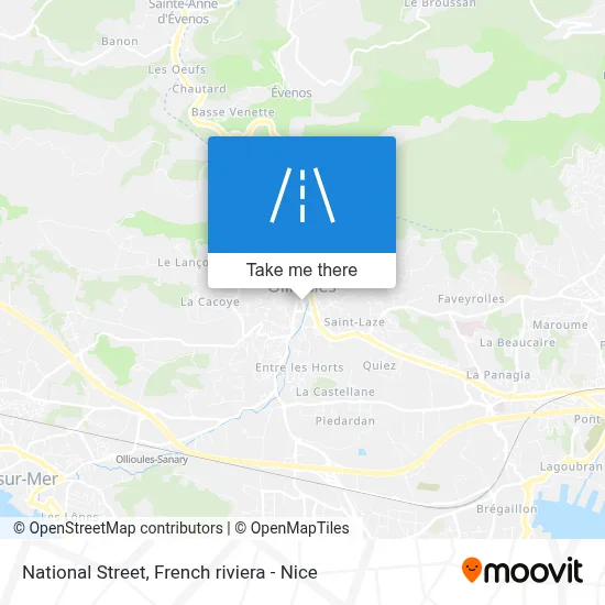 Rue Nationale map