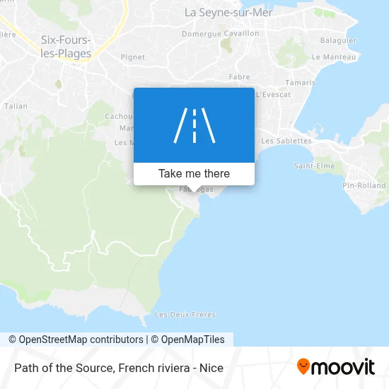 Chemin De La Source map