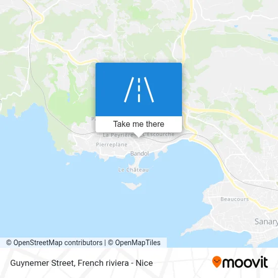 Mapa Rue Guynemer