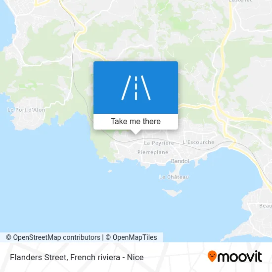 Rue Des Flandres map