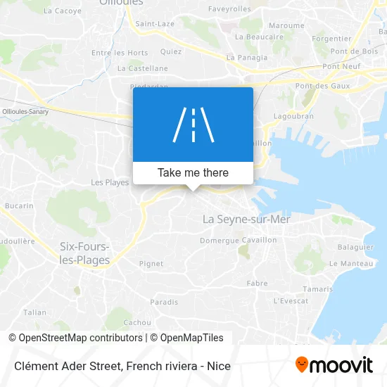 Rue Clément Ader map