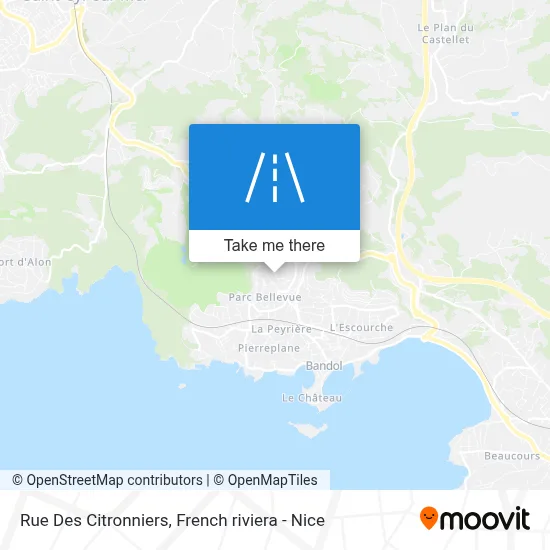 Rue Des Citronniers map
