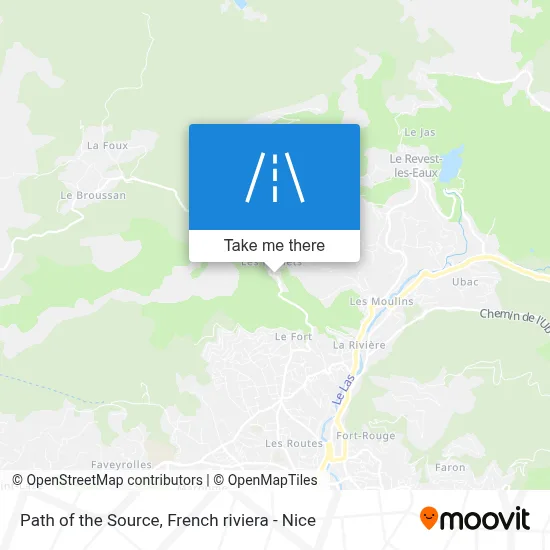 Chemin De La Source map