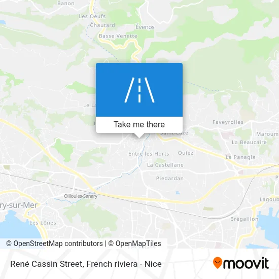 Rue René Cassin map