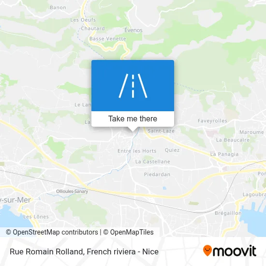 Rue Romain Rolland map