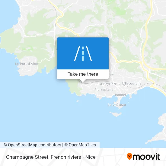 Rue De Champagne map