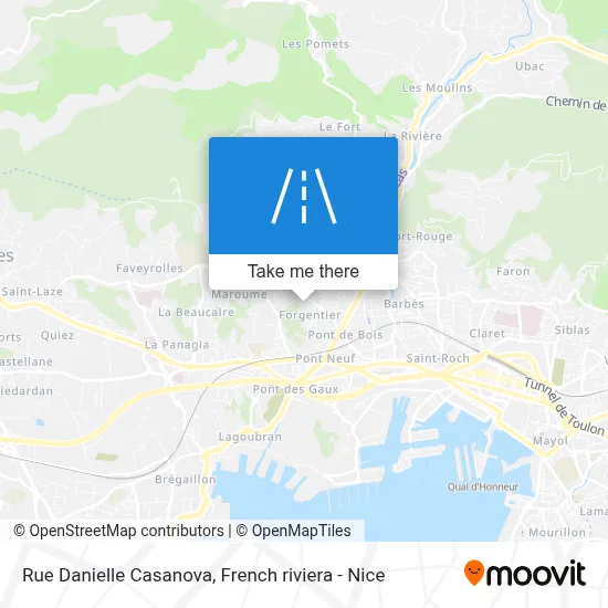 Rue Danielle Casanova map
