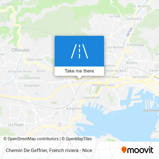 Chemin De Geffrier map