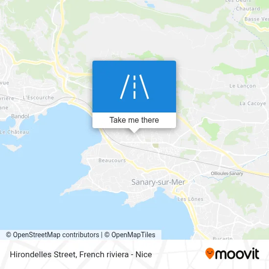 Rue Des Hirondelles map