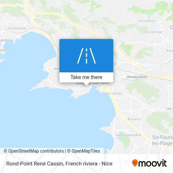 Rond-Point René Cassin map