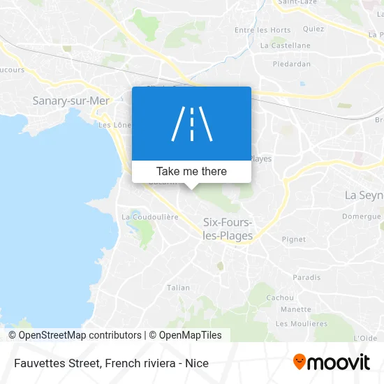 Rue Des Fauvettes map