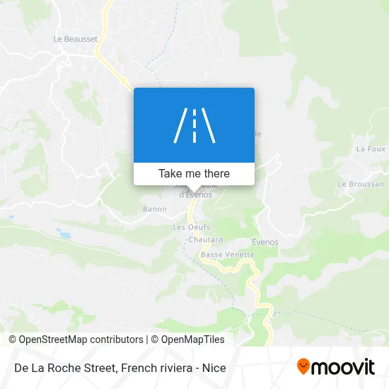 Rue De La Roche map