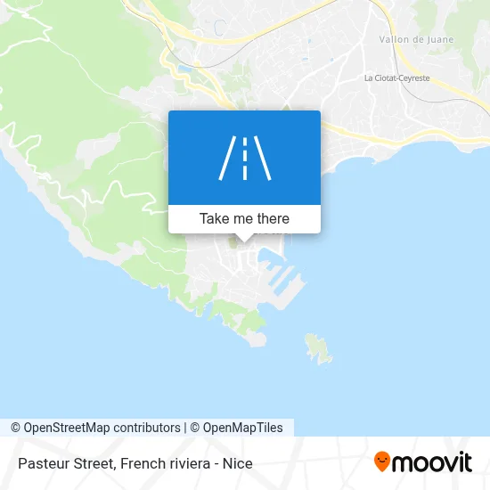 Mapa Rue Pasteur