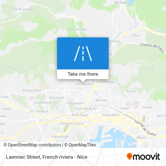 Mapa Rue Laennec