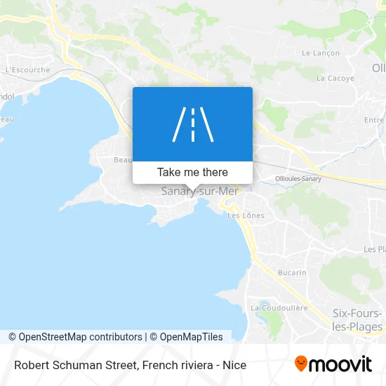 Rue Robert Schuman map