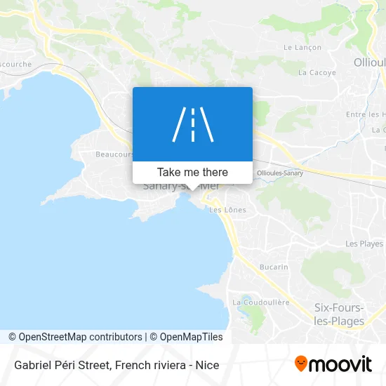 Rue Gabriel Péri map