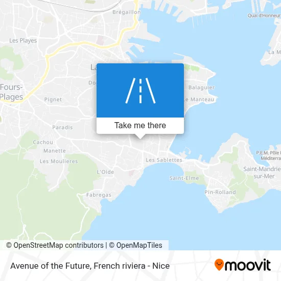 Rue De L'Avenir map